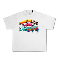 Lunar Rock Normalize our differences Autism Urban Heavy Tee - FaDigitalArtStudio