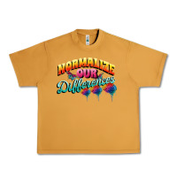 Peanut Butter Normalize our differences Autism Urban Heavy Tee - FaDigitalArtStudio