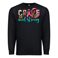Black brave and strong Premium Sweatshirt - JahusDesignShop