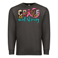 Smoke brave and strong Premium Sweatshirt - JahusDesignShop