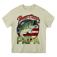 Mossy reel cool papa fishing Heavy Core Tee - Jasminsmagicworld