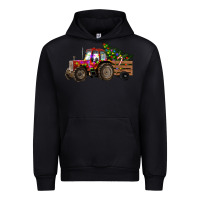 Black christmas farm Urban Hoodie - RanaPortraitStore