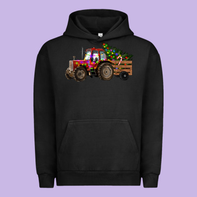 Christmas Farm Urban Hoodie Designed By Ranaportraitstore