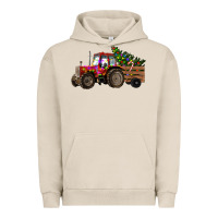 Pigment French Oak christmas farm Urban Hoodie - RanaPortraitStore