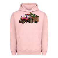 Pigment Salmon christmas farm Urban Hoodie - RanaPortraitStore