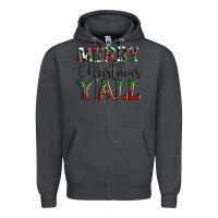 Smoke merry christmas y'all Zipper Hoodie - AdoDesignShop