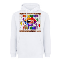 White kiss whoever you want tumbler Heavyweight Hoodie - JahusDesignShop