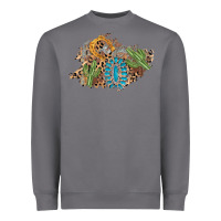 Storm horseshoe leopard gemstone cactus patch Heavyweight Sweatshirt - AdoDesignShop