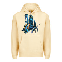 Pina Colada Black Shallowtail Premium Hoodie - LillyAllenDesigns