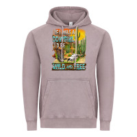 Vintage Zinc If Was A Cowgirl I'd Be Wild And Free Vintage Hoodie - FaDigitalArtStudio