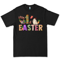 Black My 1st Easter Day Premium Tee - HowdyJamesFarm