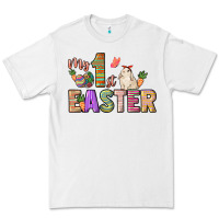 White My 1st Easter Day Premium Tee - HowdyJamesFarm