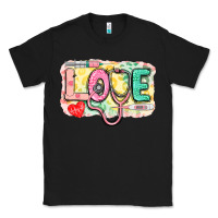 Black Love Nursing leopard Classic Tee - CowGirlArtShop