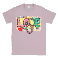 Lilac Love Nursing leopard Classic Tee - CowGirlArtShop