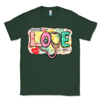 Sports Green Love Nursing leopard Classic Tee - CowGirlArtShop
