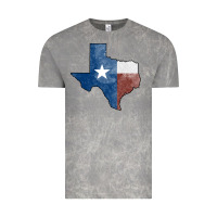 Cloud Rock Texas Watercolor Map Vintage Tee - Jasminsmagicworld