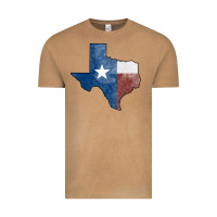 Vintage Camel Texas Watercolor Map Vintage Tee - Jasminsmagicworld