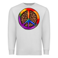 Dove Grey peace sign pride Premium Sweatshirt - JahusDesignShop
