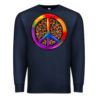Navy peace sign pride Premium Sweatshirt - JahusDesignShop