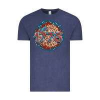 Vintage Denim Est. 1776 Vintage Tee - FaDigitalArtStudio