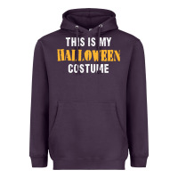 Plum this is my halloween costume Heavyweight Hoodie - DesigneFamous