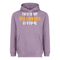 Lavender this is my halloween costume Heavyweight Hoodie - DesigneFamous