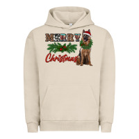 Pigment French Oak merry christmas german shepherd Urban Hoodie - RanaPortraitStore