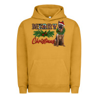 Pigment Peanut Butter merry christmas german shepherd Urban Hoodie - RanaPortraitStore