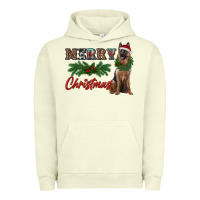 Pigment Pistachio merry christmas german shepherd Urban Hoodie - RanaPortraitStore