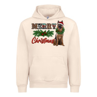 Sandshell merry christmas german shepherd Urban Hoodie - RanaPortraitStore