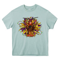 Arona mardi gras sunflower Heavy Core Tee - CowGirlArtShop