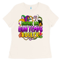 Bone laissez les bon temps rouler olivia Ladies Tee - OliviaCreatesArt