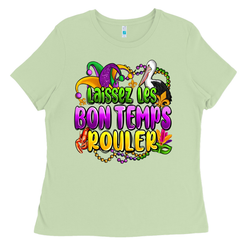 Laissez Les Bon Temps Rouler Olivia Ladies Tee by OliviaCreatesArt | Teevron