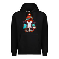 Black baby calf arrowhead Premium Hoodie - Jasminsmagicworld