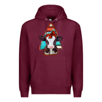 Burgundy baby calf arrowhead Premium Hoodie - Jasminsmagicworld