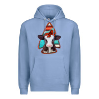 Colony Blue baby calf arrowhead Premium Hoodie - Jasminsmagicworld