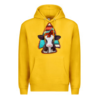 Lemon baby calf arrowhead Premium Hoodie - Jasminsmagicworld