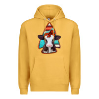 Mustard baby calf arrowhead Premium Hoodie - Jasminsmagicworld