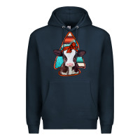 Navy baby calf arrowhead Premium Hoodie - Jasminsmagicworld