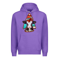 Purple baby calf arrowhead Premium Hoodie - Jasminsmagicworld