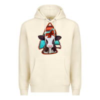 Sandshell baby calf arrowhead Premium Hoodie - Jasminsmagicworld