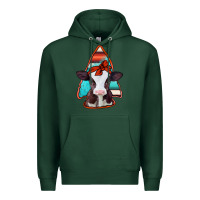 Sports Green baby calf arrowhead Premium Hoodie - Jasminsmagicworld