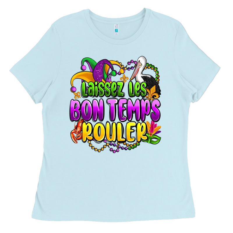 Laissez Les Bon Temps Rouler Olivia Ladies Tee by OliviaCreatesArt | Teevron