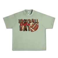 Oil Green football kinda day Urban Heavy Tee - FaDigitalArtStudio