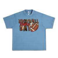 Pebble Blue football kinda day Urban Heavy Tee - FaDigitalArtStudio