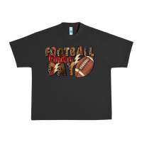 Pigment Black football kinda day Urban Heavy Tee - FaDigitalArtStudio