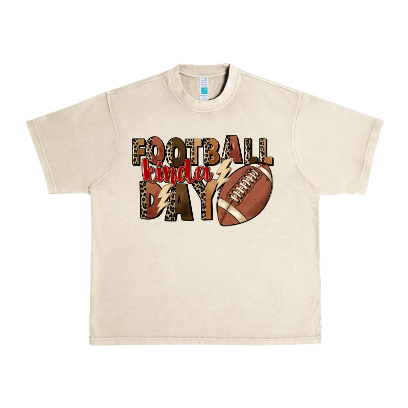 Football Kinda Day Urban Heavy Tee by FaDigitalArtStudio | Teevron