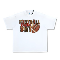 White football kinda day Urban Heavy Tee - FaDigitalArtStudio