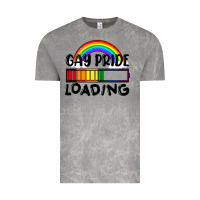 Cloud Rock Gay pride loading Vintage Tee - FaDigitalArtStudio