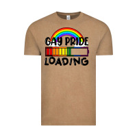 Vintage Coffee Gay pride loading Vintage Tee - FaDigitalArtStudio